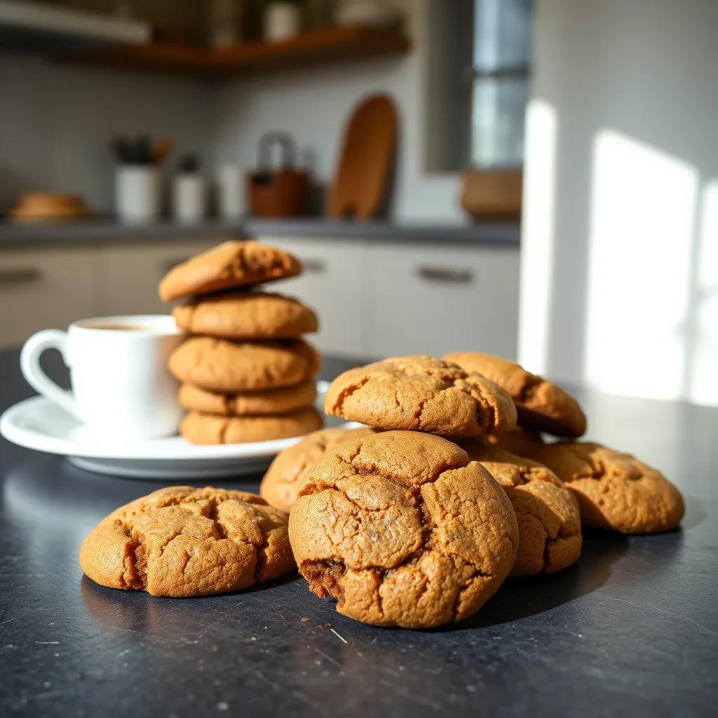 Soft and Chewy Ginger Cookies recipe