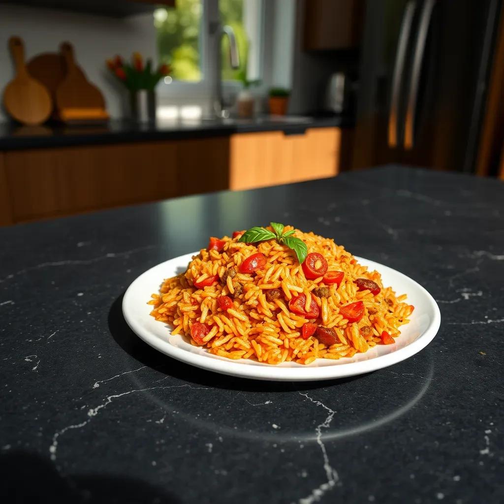 Spiced Tomato Rice recipe