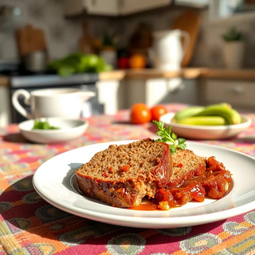 Smoky Spicy Meatloaf recipe