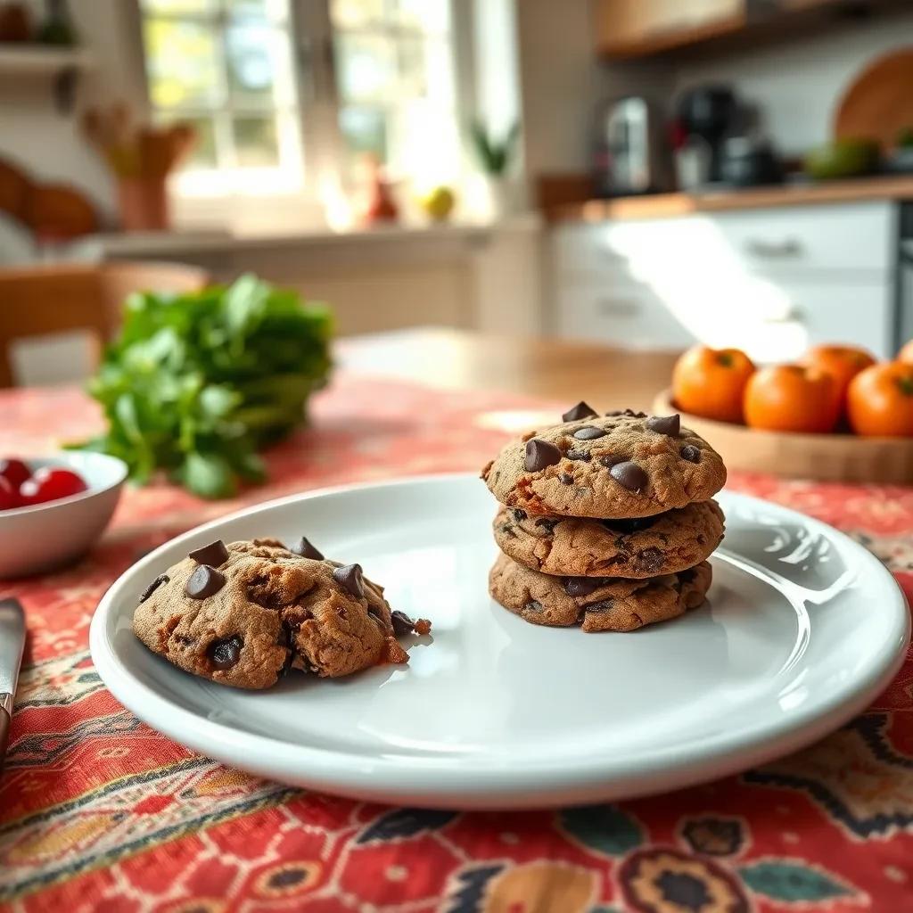 Spumoni-Inspired Chocolate Chip Cookies recipe