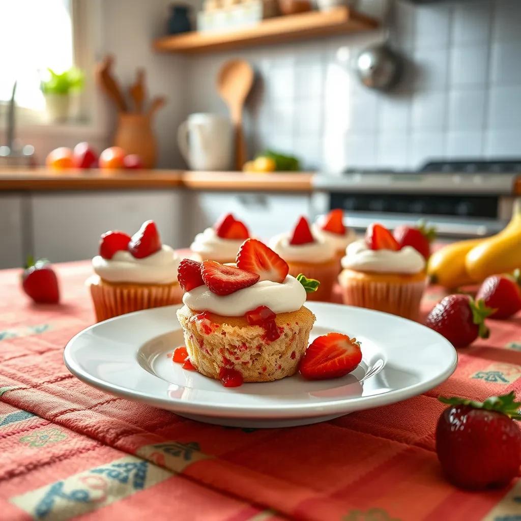 Strawberry Shortcake Cupcakes Delight recipe