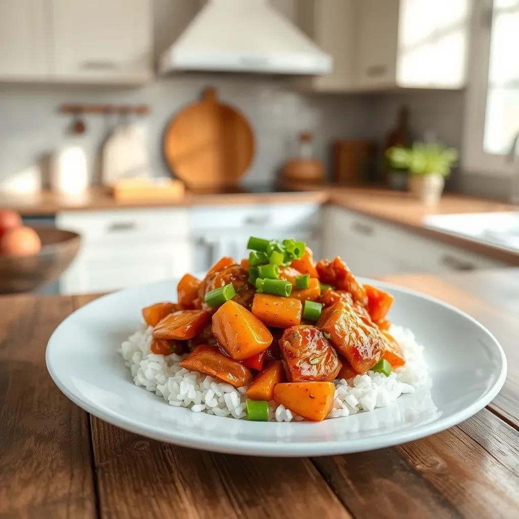 Sweet and Sour Chicken recipe