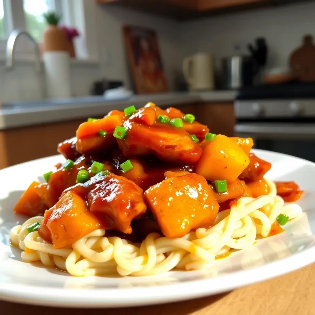 Sweet and Sour Chicken Agrodolce recipe