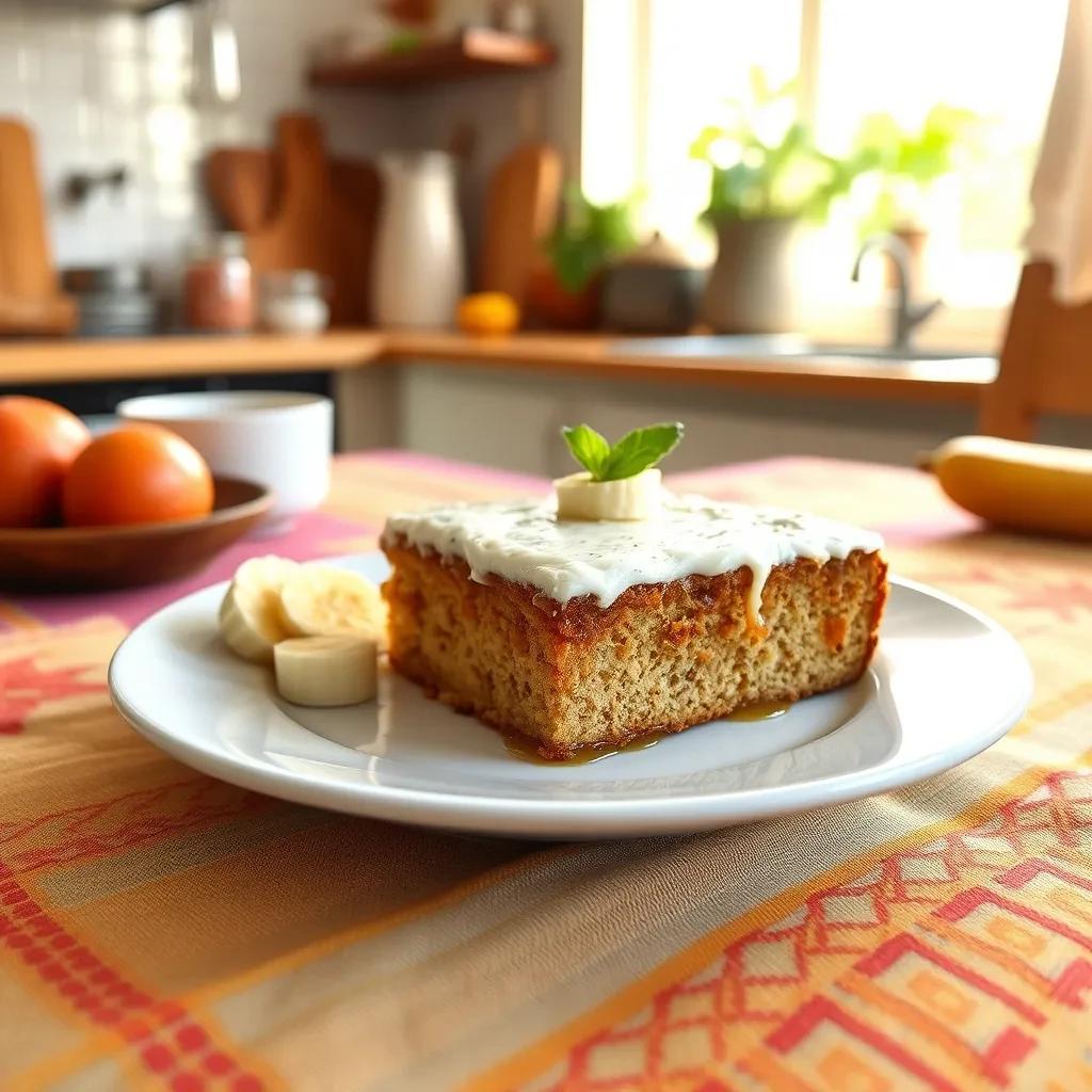 Thai Coconut Banana Cake recipe