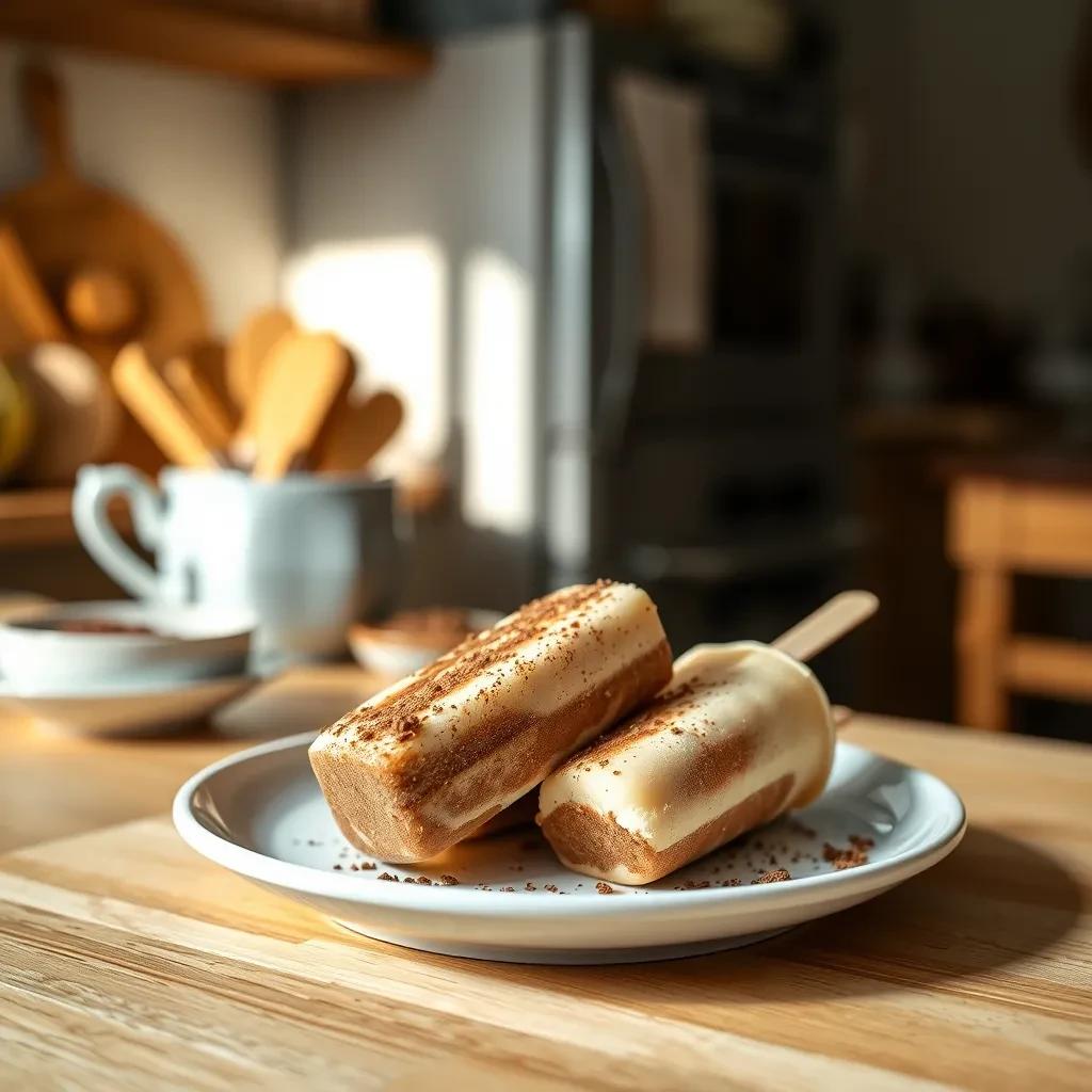 Tiramisu Popsicles recipe