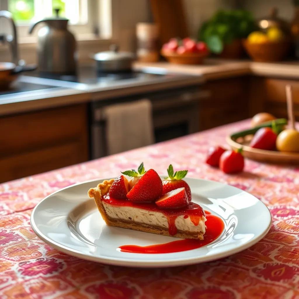 Tomatillo Strawberry Pie recipe