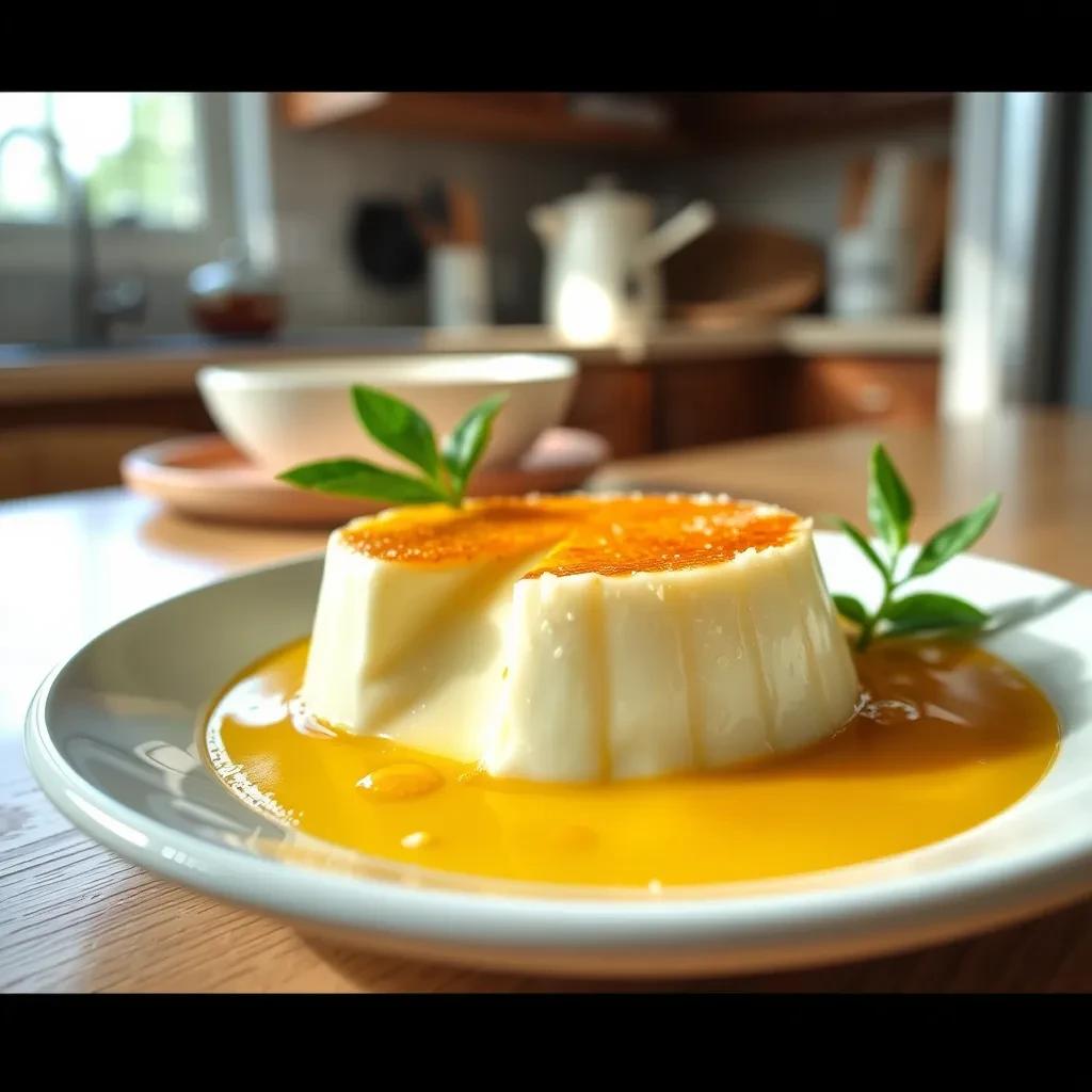 Tropical Coconut Flan recipe