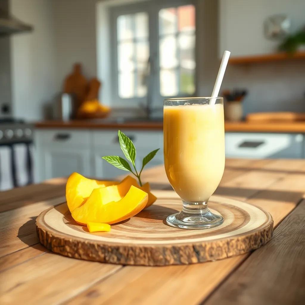 Tropical Coconut Mango Smoothie recipe