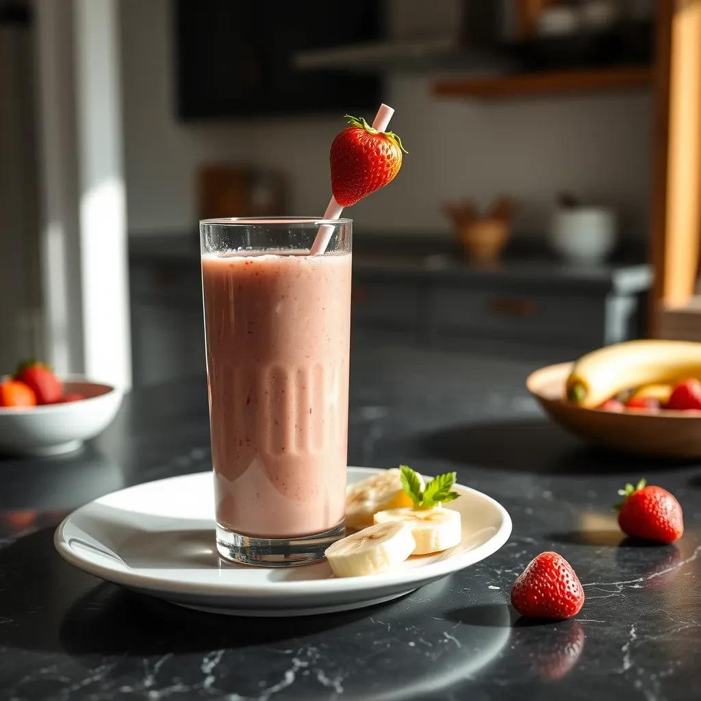 Ultimate Strawberry Banana Smoothie recipe