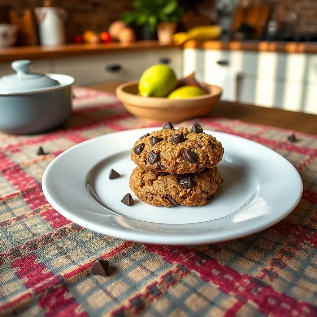 Vegan Oatmeal Chocolate Chip Cookies recipe