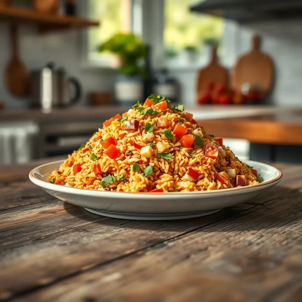 Vibrant Mexican Rice Salad recipe