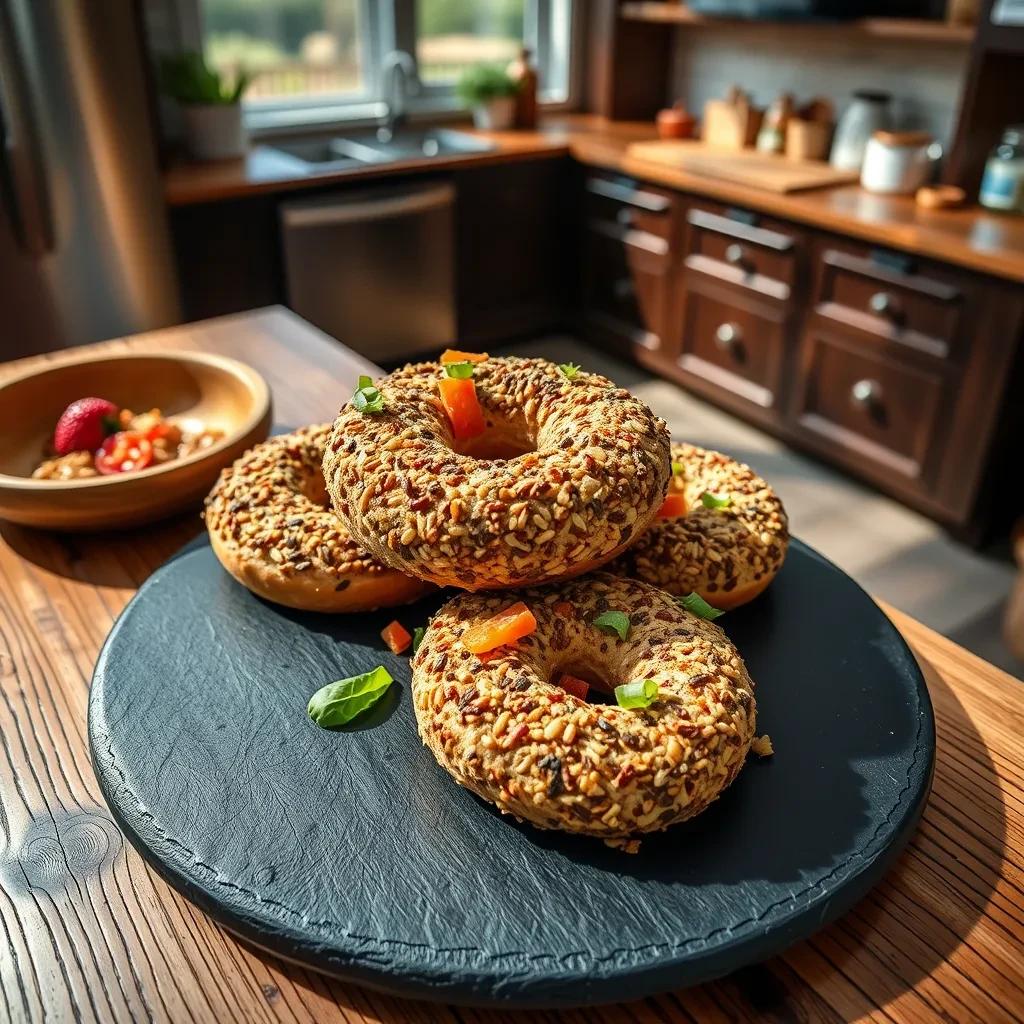 Wholesome Multigrain Bagels recipe