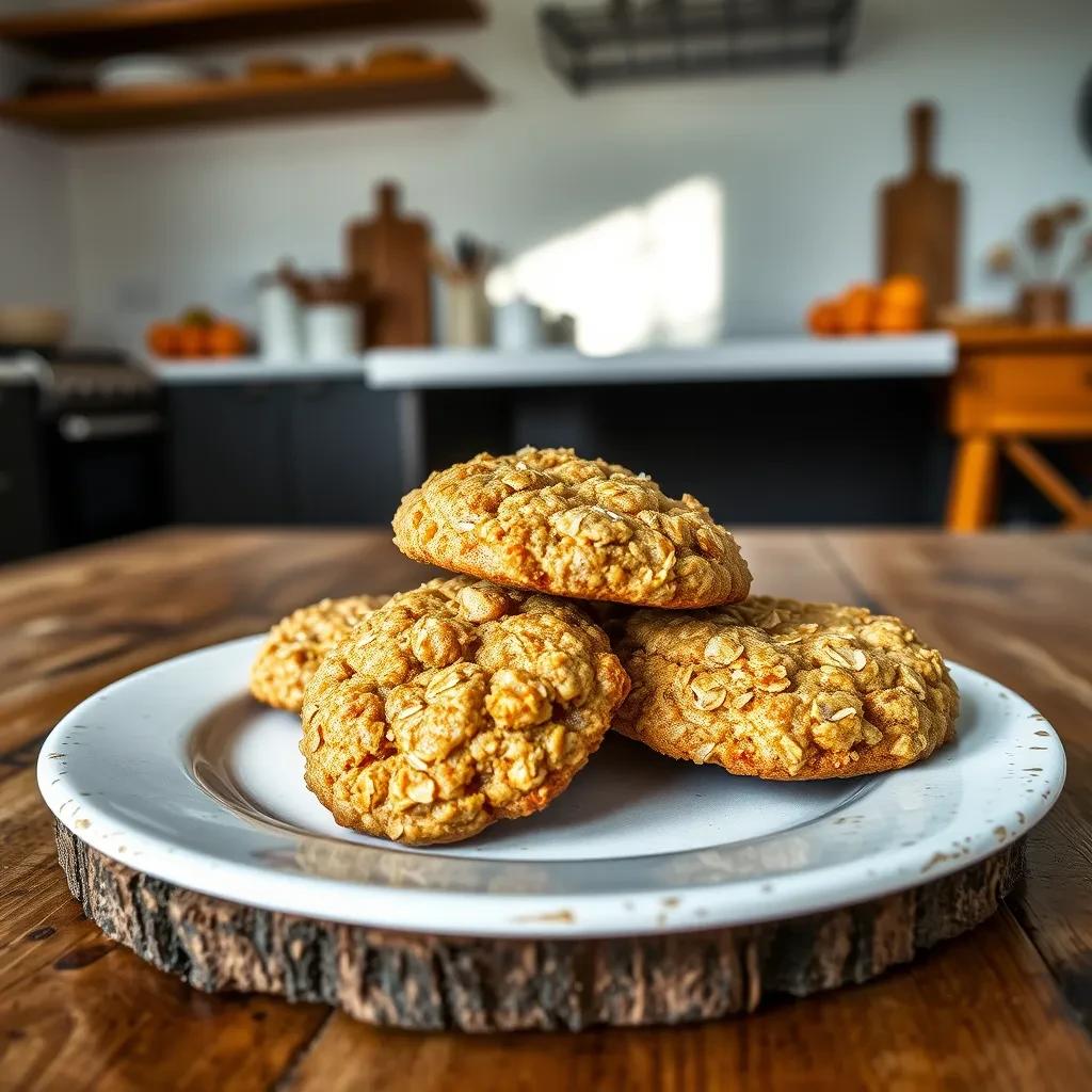 Zesty Orange Oatmeal Cookies recipe