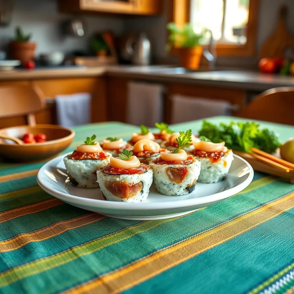 Ahi Tuna Sushi Cups recipe