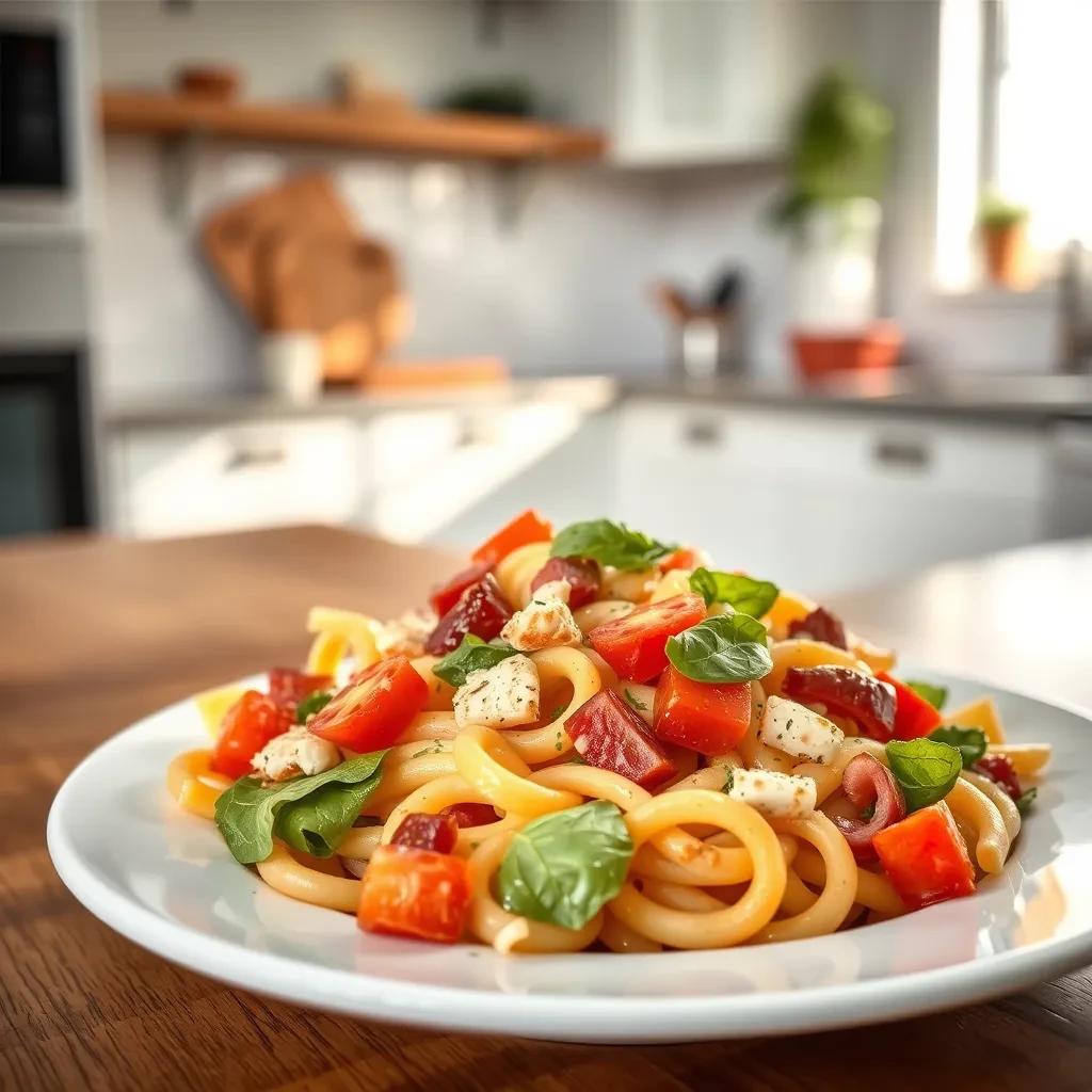 BLT Pasta Salad Delight recipe