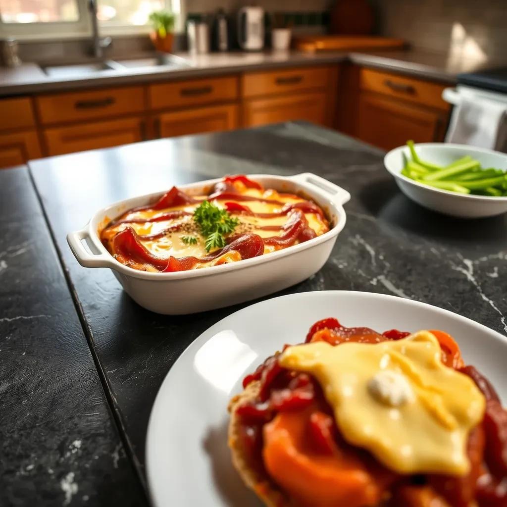 Oven Baked Reuben Dip recipe