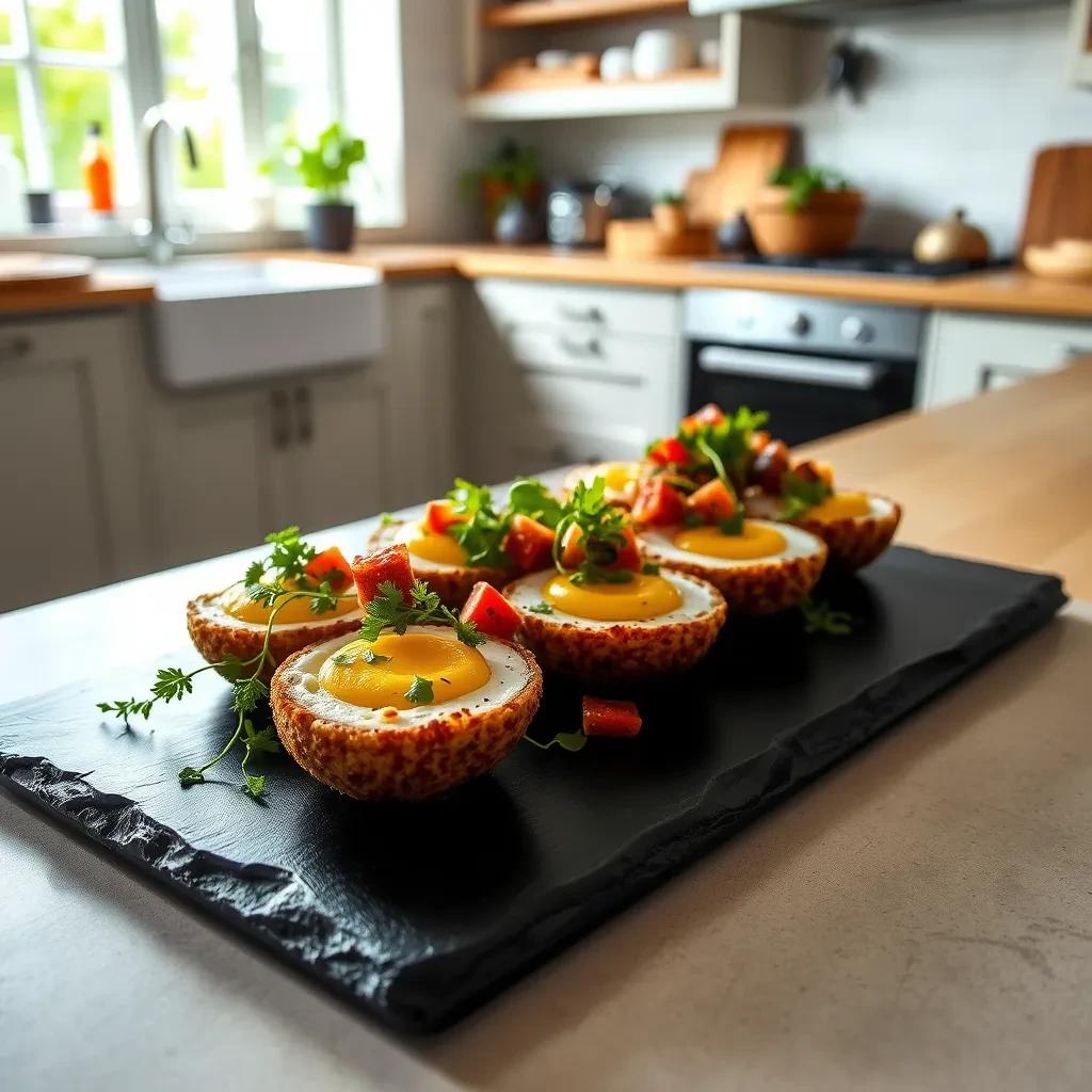 Oven Baked Scotch Eggs recipe