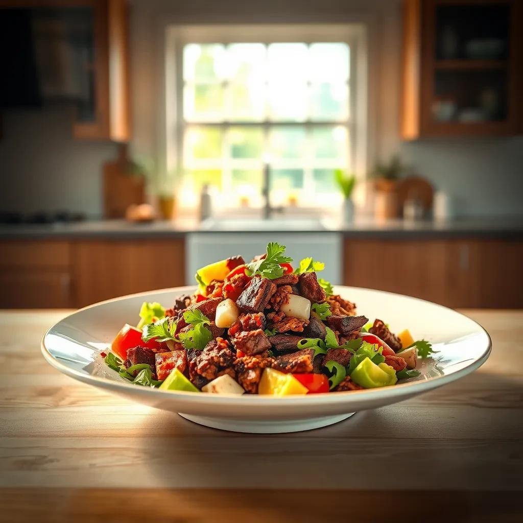 Beef Fajita Salad recipe