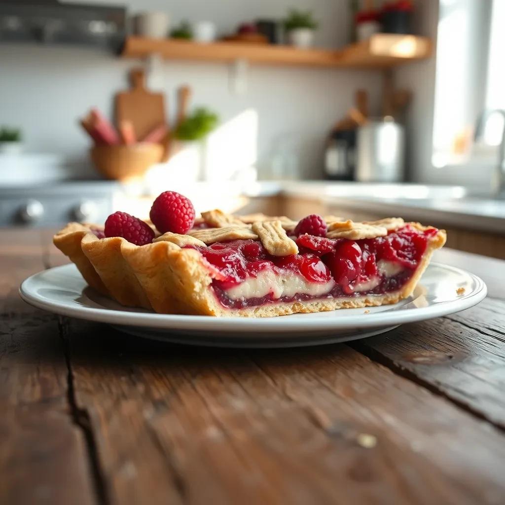 Berry Rhubarb Tart recipe