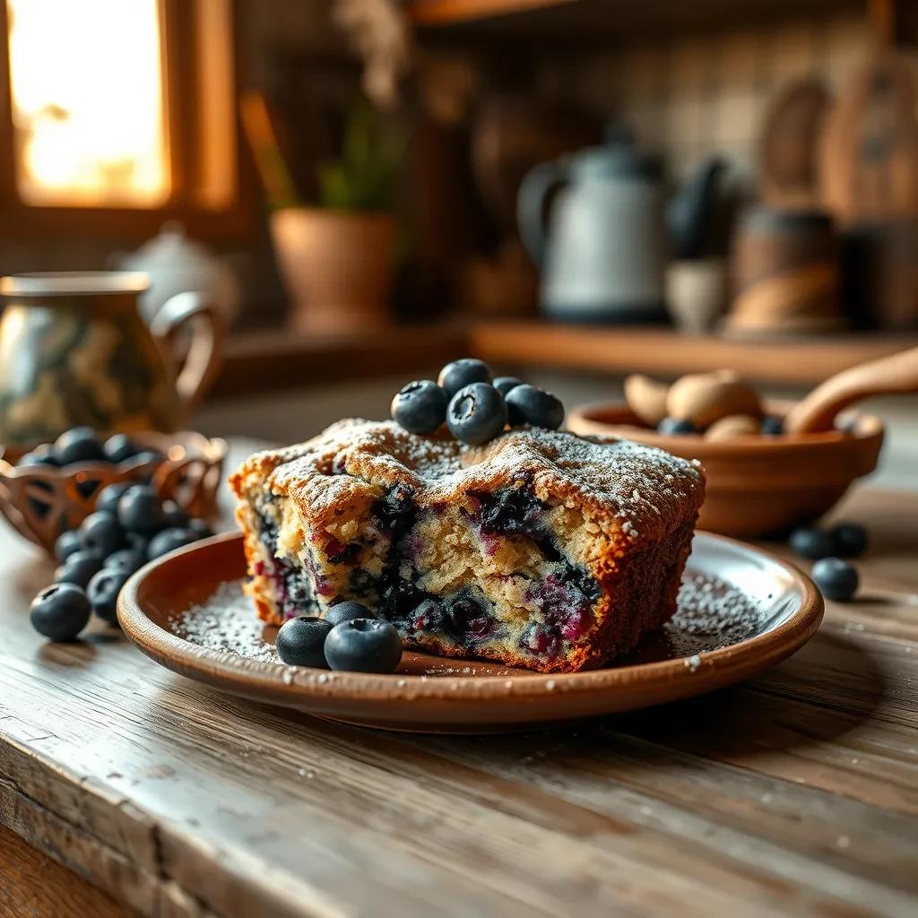 Blueberry Coffee Cake Delight recipe