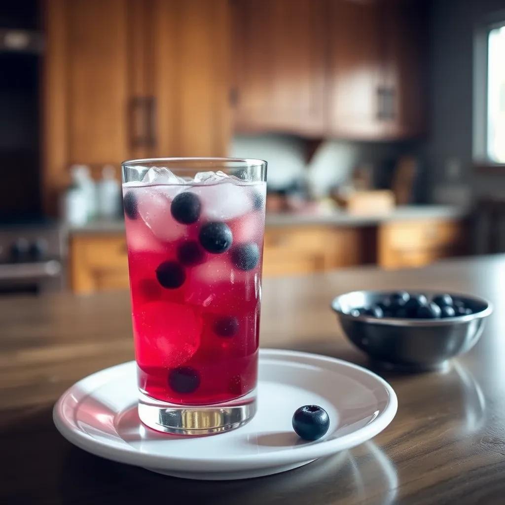 Blueberry Ginger Sparkler recipe