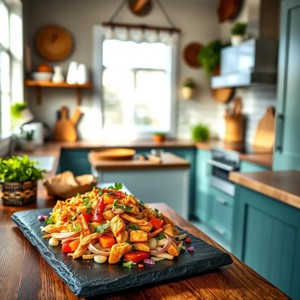 Buffalo Chicken Salad Bowl recipe