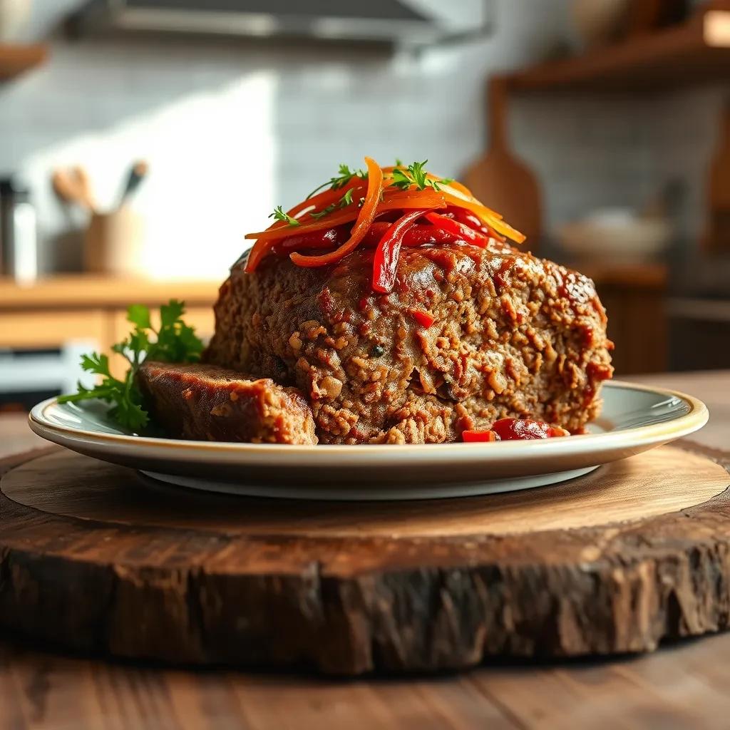 Buffalo Style Meatloaf recipe