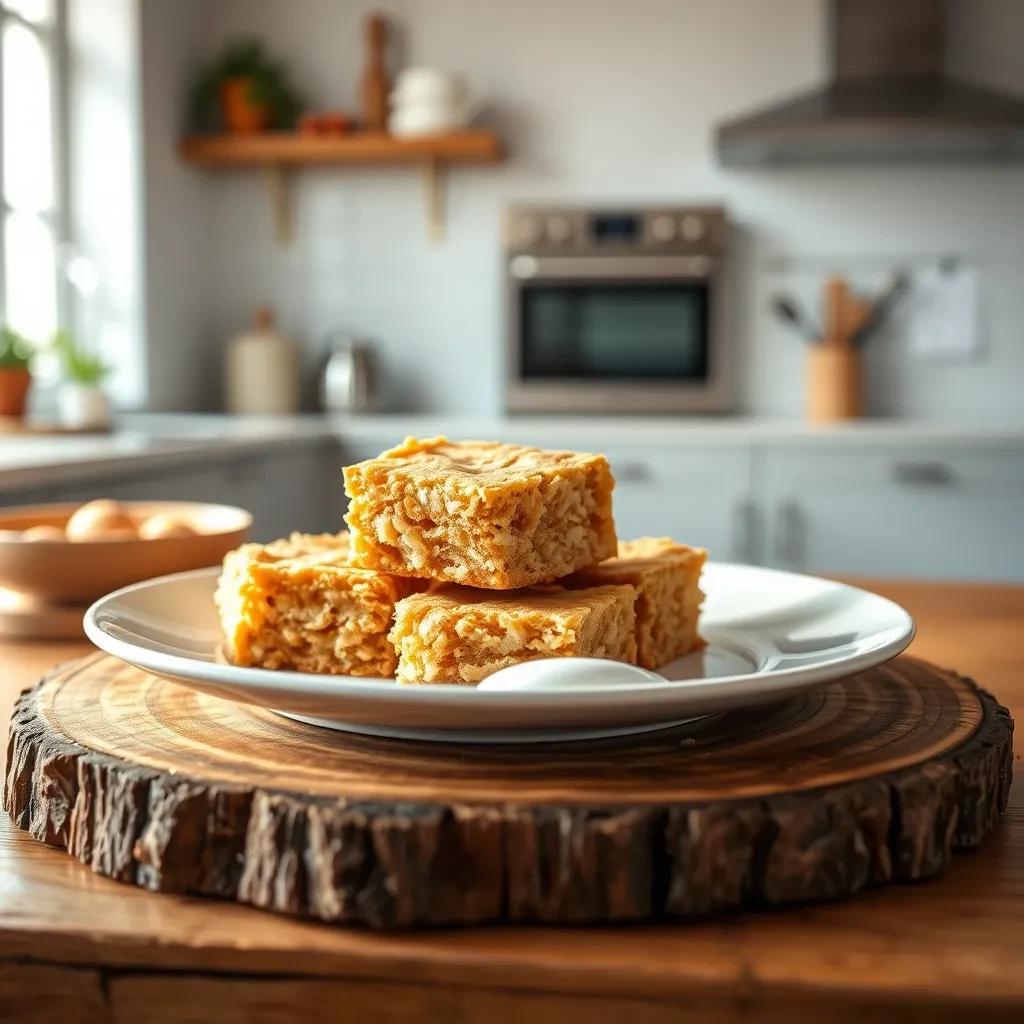 Butterscotch Blondie Bars recipe