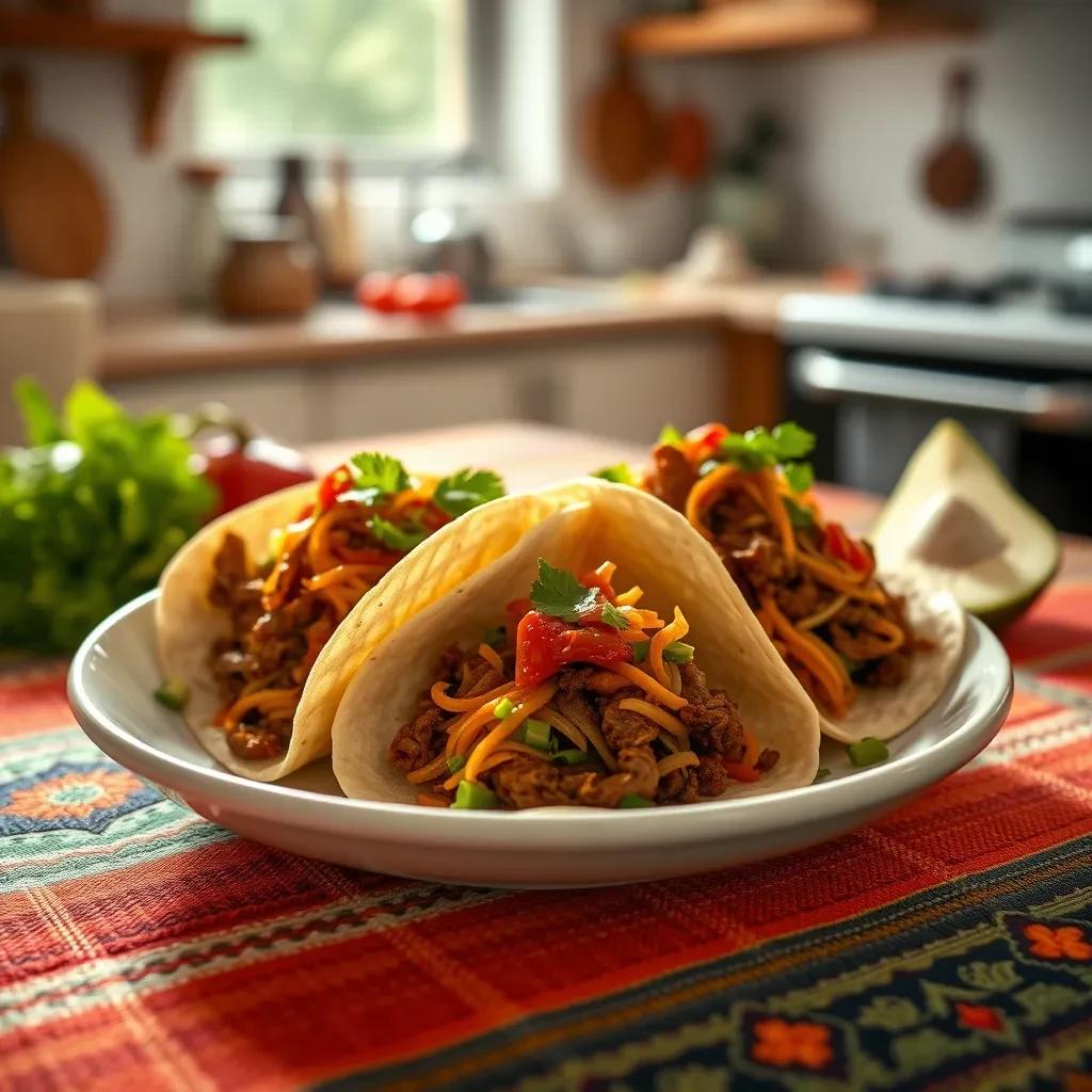 Carne Picada Tacos with Flavorful Fillings recipe