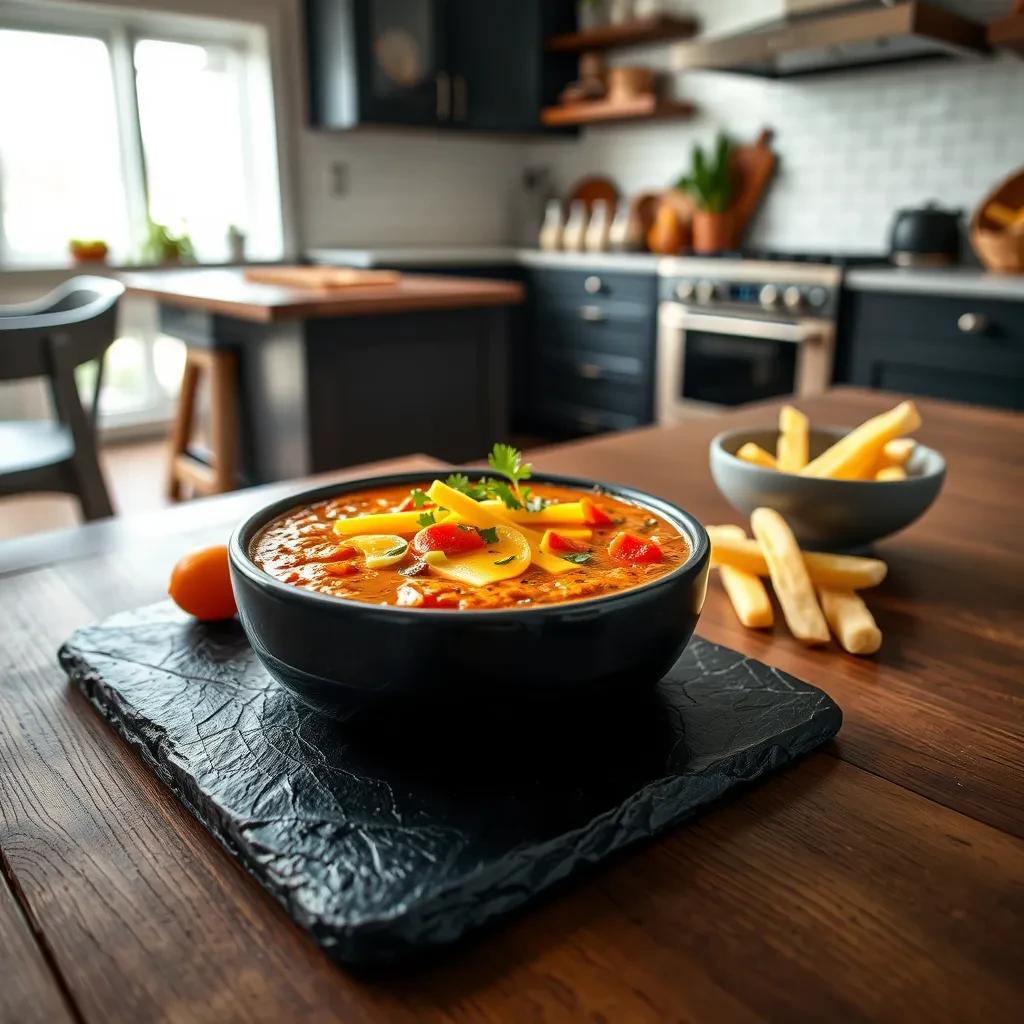 Cheeseburger Soup Delight recipe