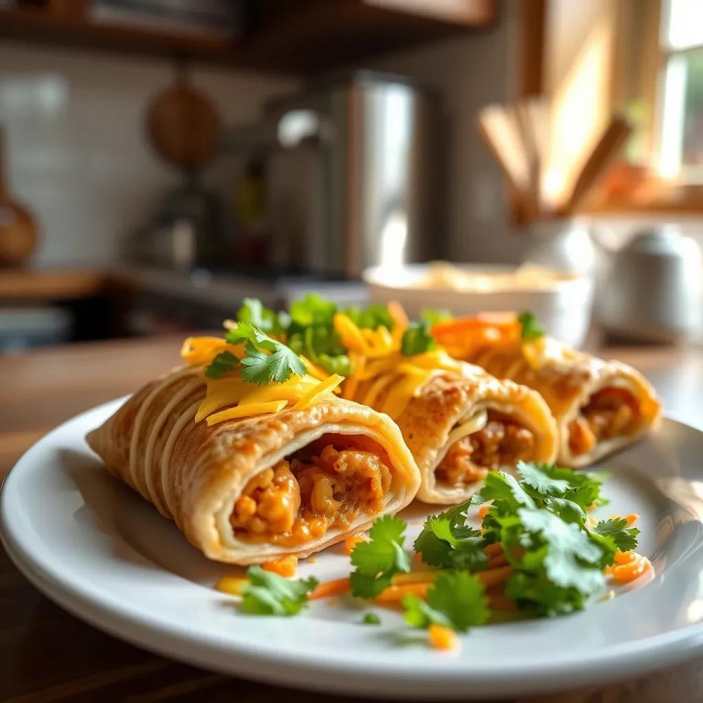 Cheesy Taco Pockets recipe