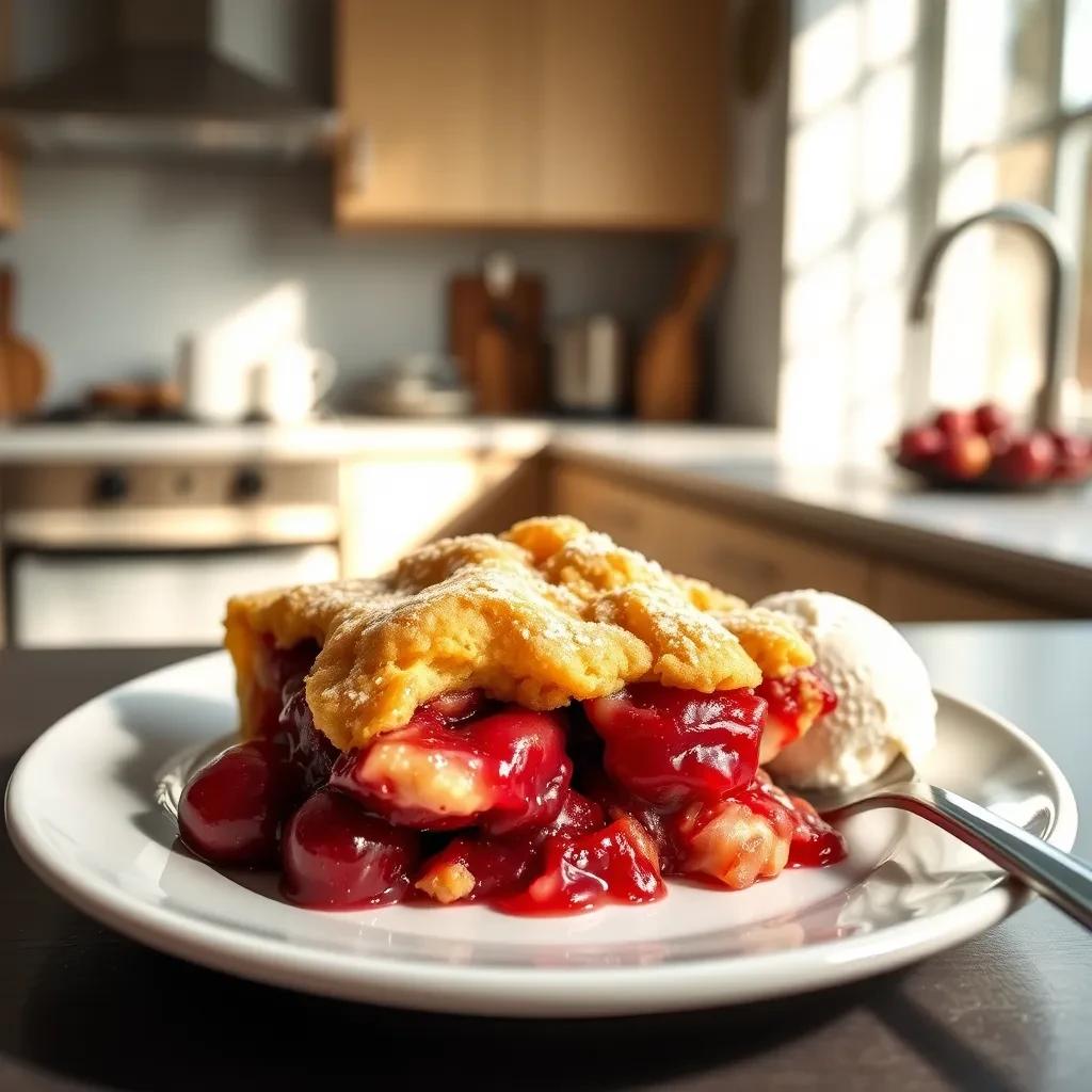 Cherry Butter Cobbler recipe