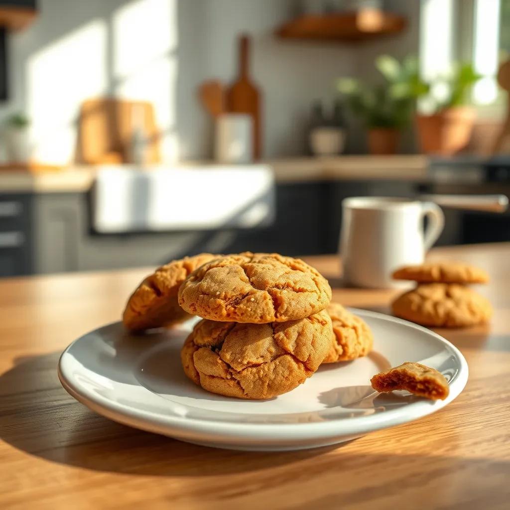 Ginger Chewy Cookies recipe