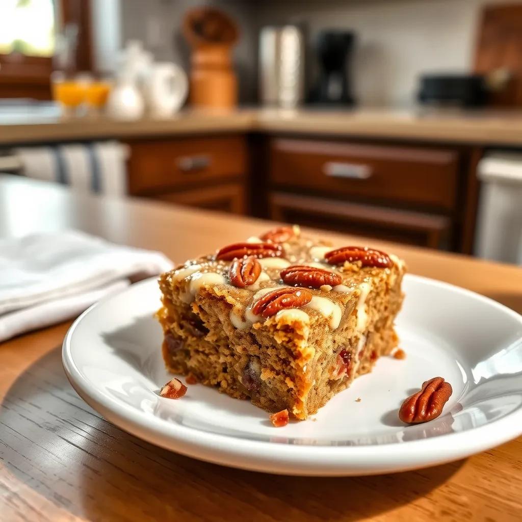 Chewy Pecan Bars recipe