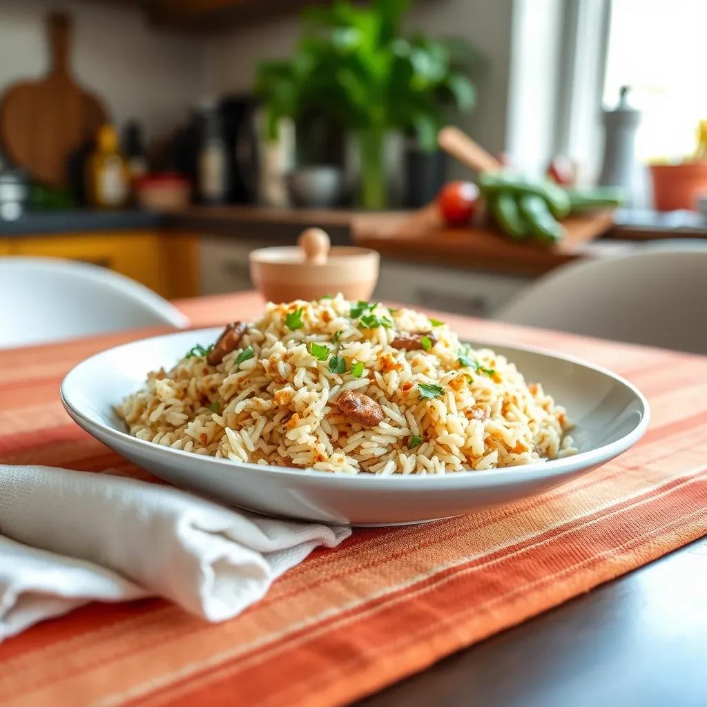 Fried Rice with Chicken recipe