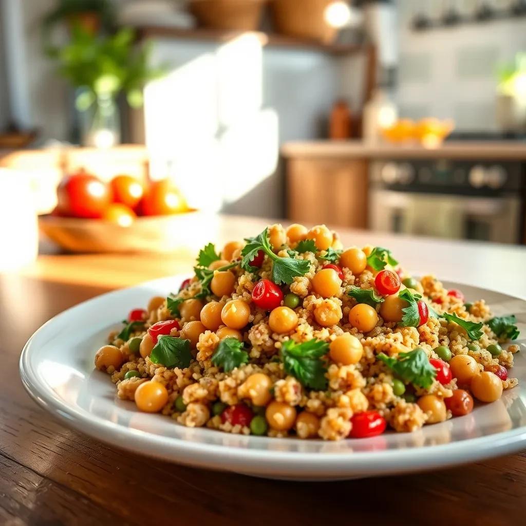 Chickpea Quinoa Salad recipe