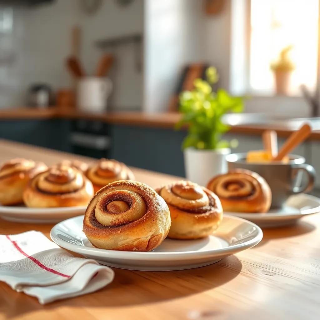 Cinnamon Bunny Rolls recipe