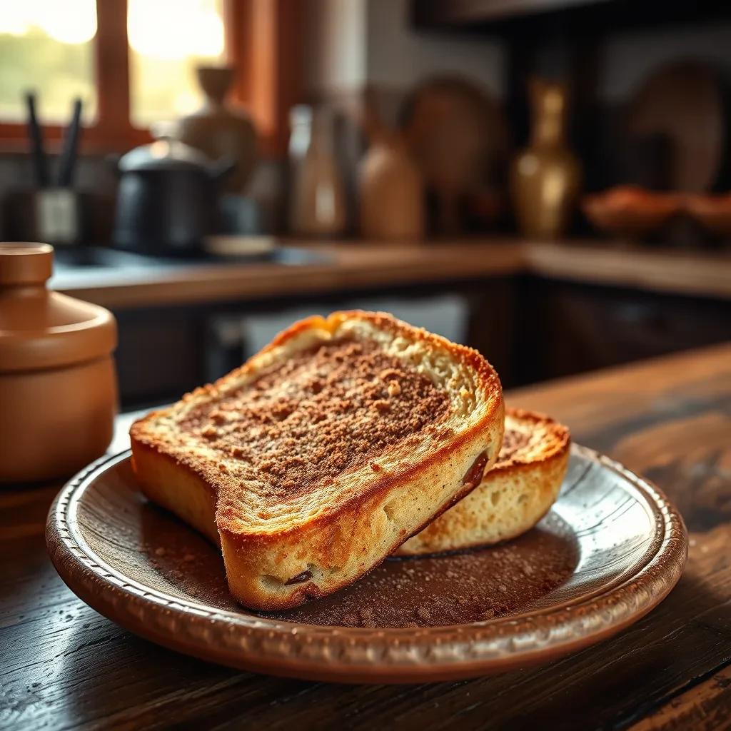 Cinnamon Sugar Toast recipe