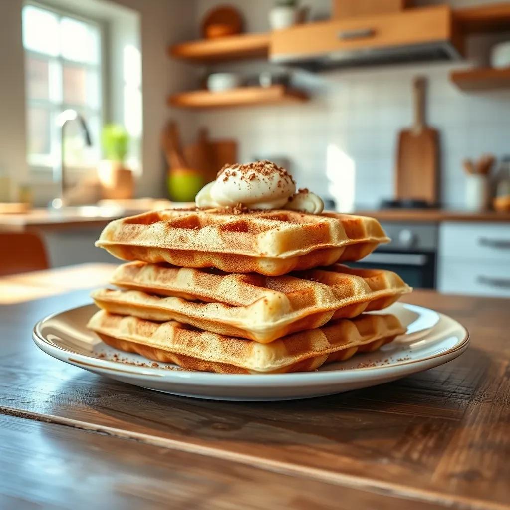 Cinnamon Waffle Delight recipe