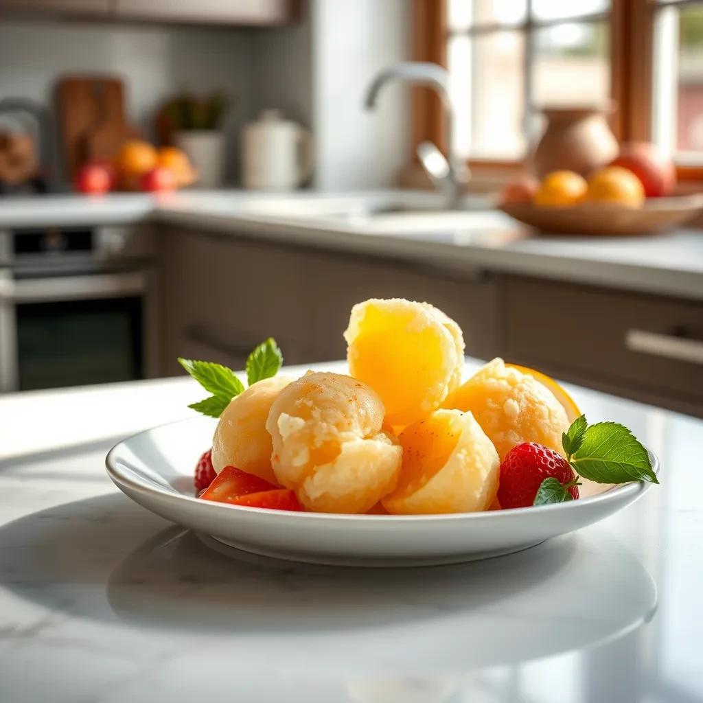 Citrus Fruit Sherbet recipe