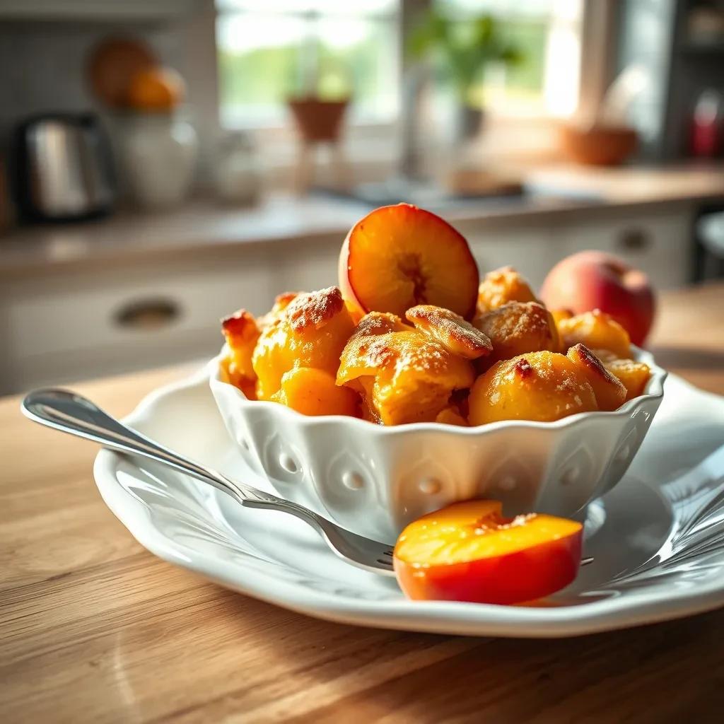 Classic Peach Cobbler recipe