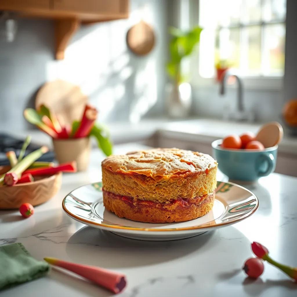 Classic Rhubarb Cake recipe