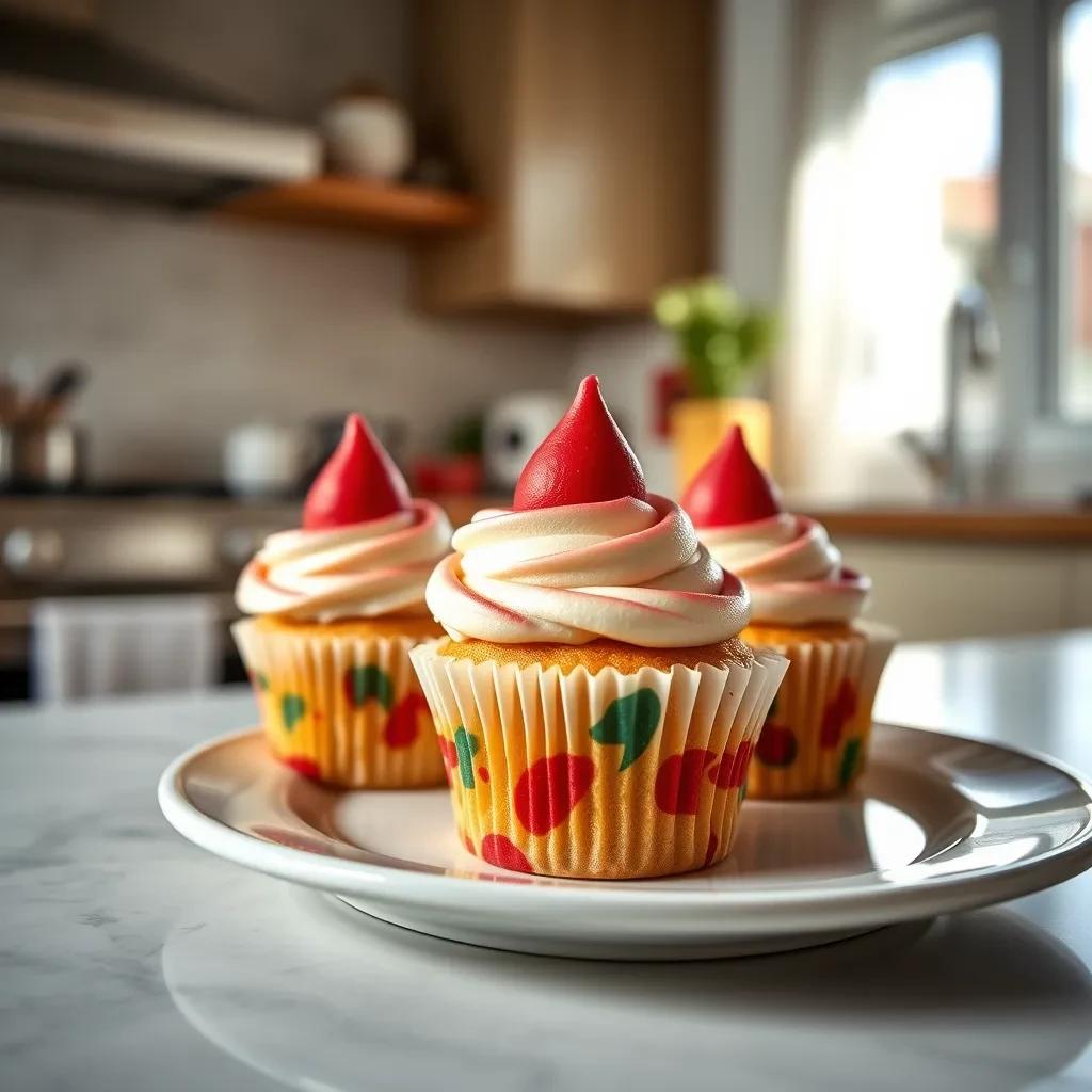 Colorful Clown Cupcakes recipe