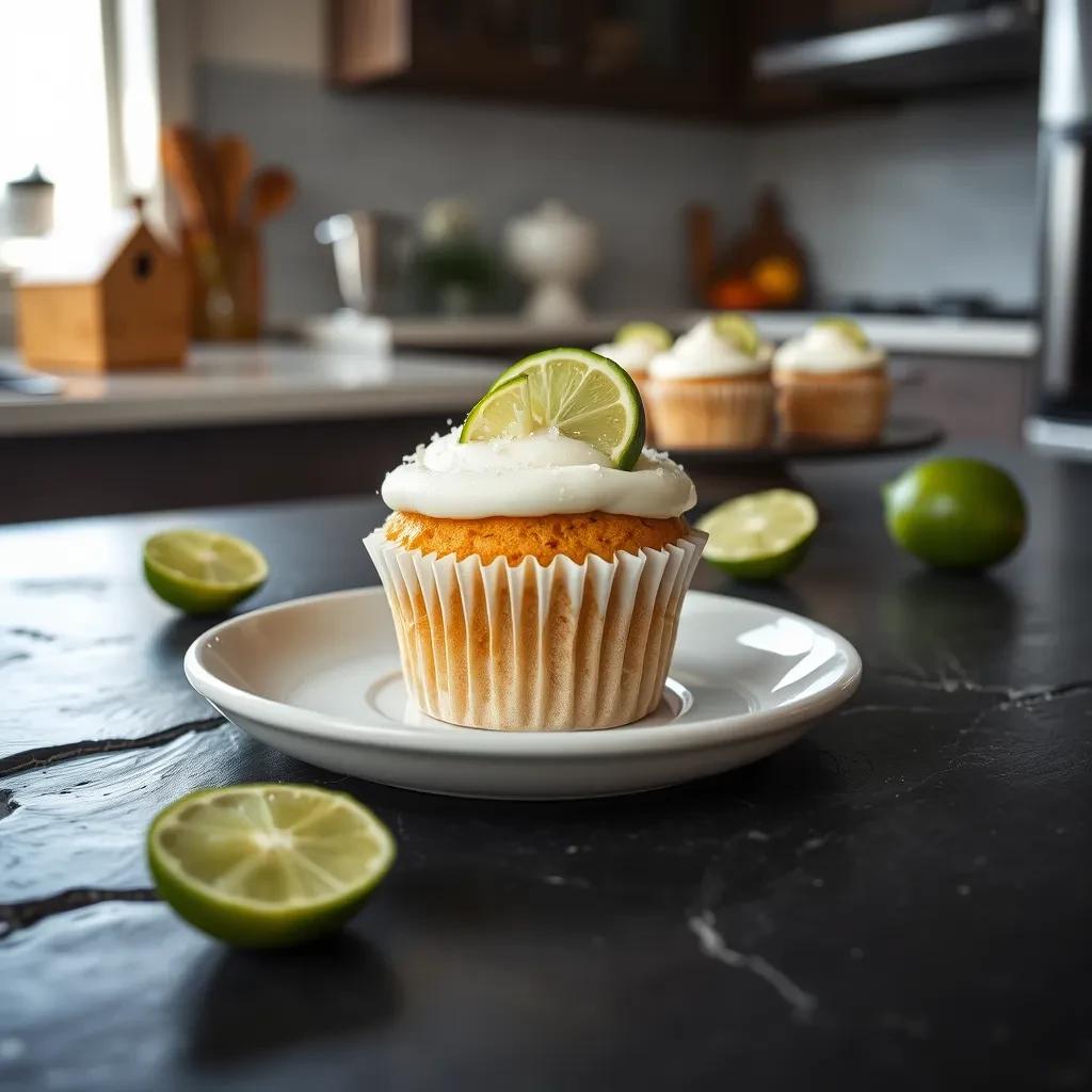 Coconut Lime Cupcakes Delight recipe