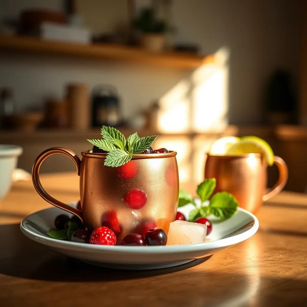 Cranberry Ginger Mule recipe