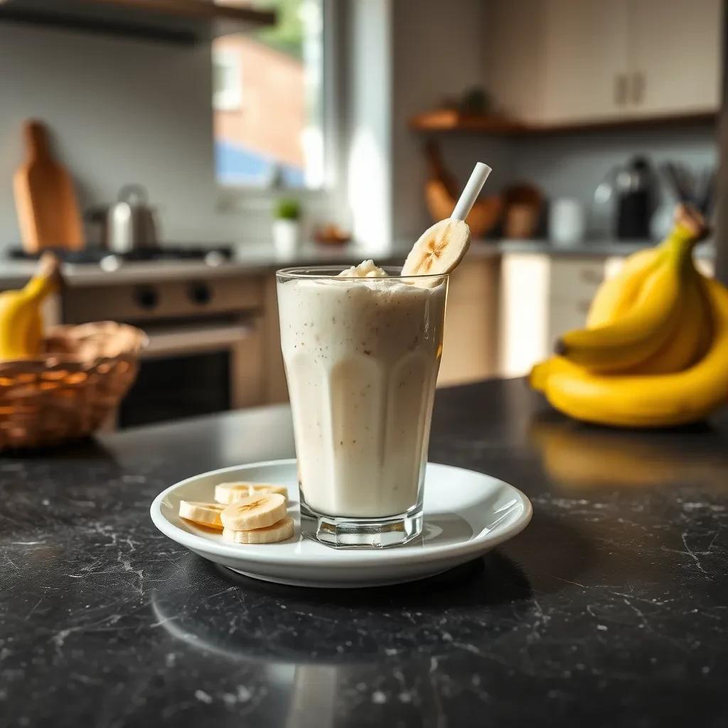 Creamy Banana Shake recipe