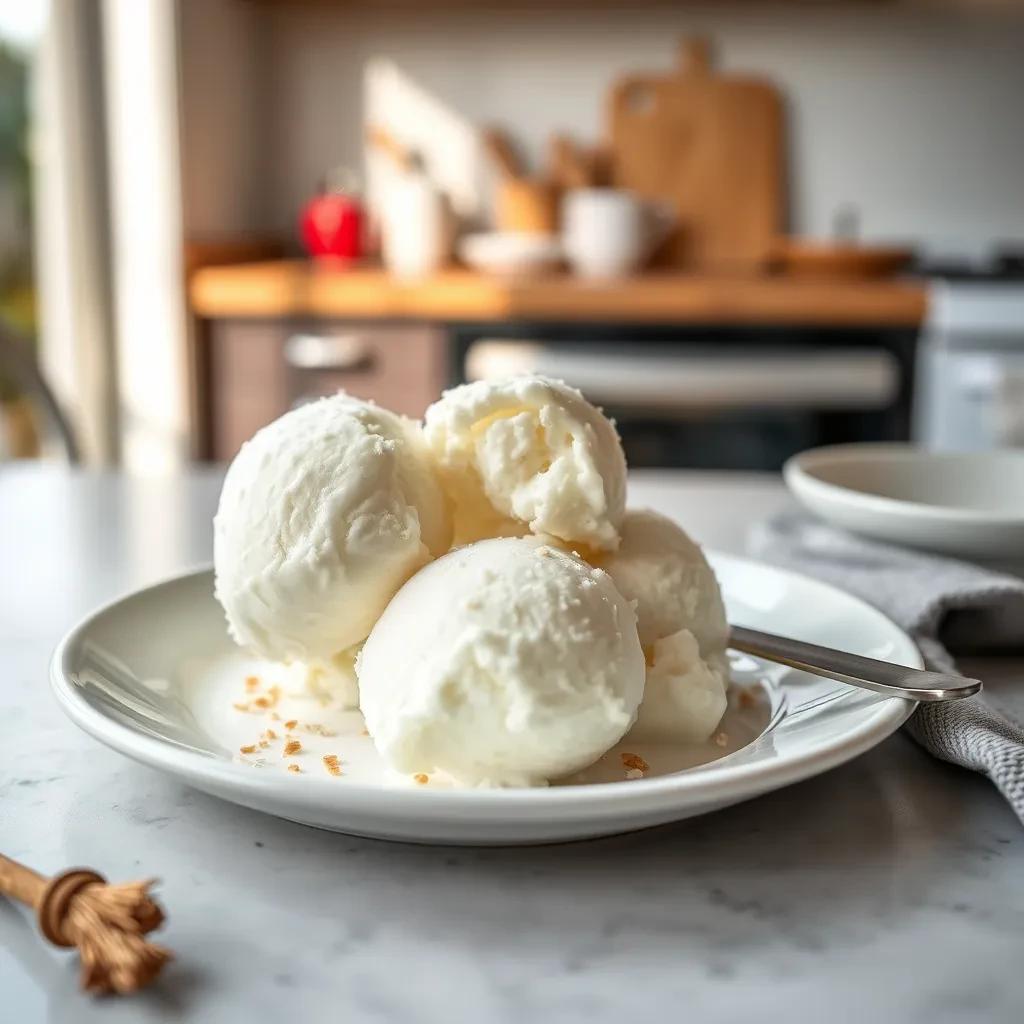 Creamy Coconut Sorbet recipe