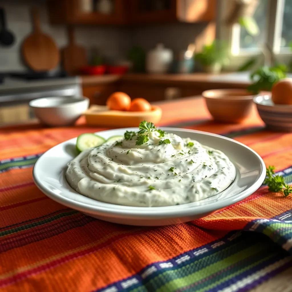 Creamy Cucumber Dip recipe