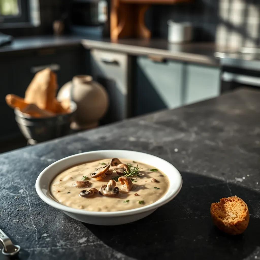 Creamy Mushroom Soup recipe