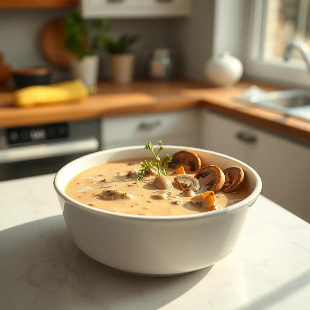 Creamy Mushroom Soup recipe